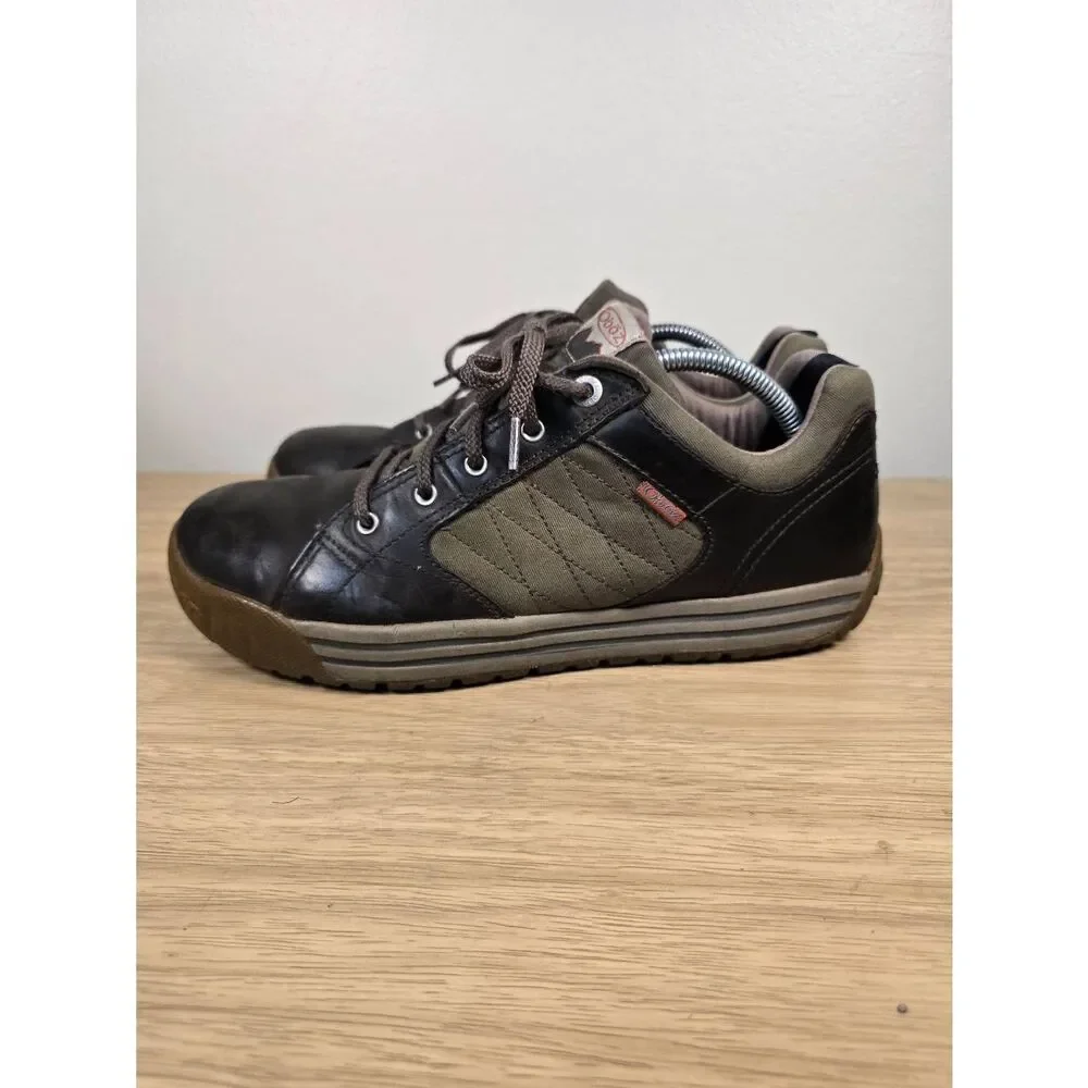 Oboz Mendenhall Low Top Brown Nubuck Leather Hiking Shoes Men's Size 11.5